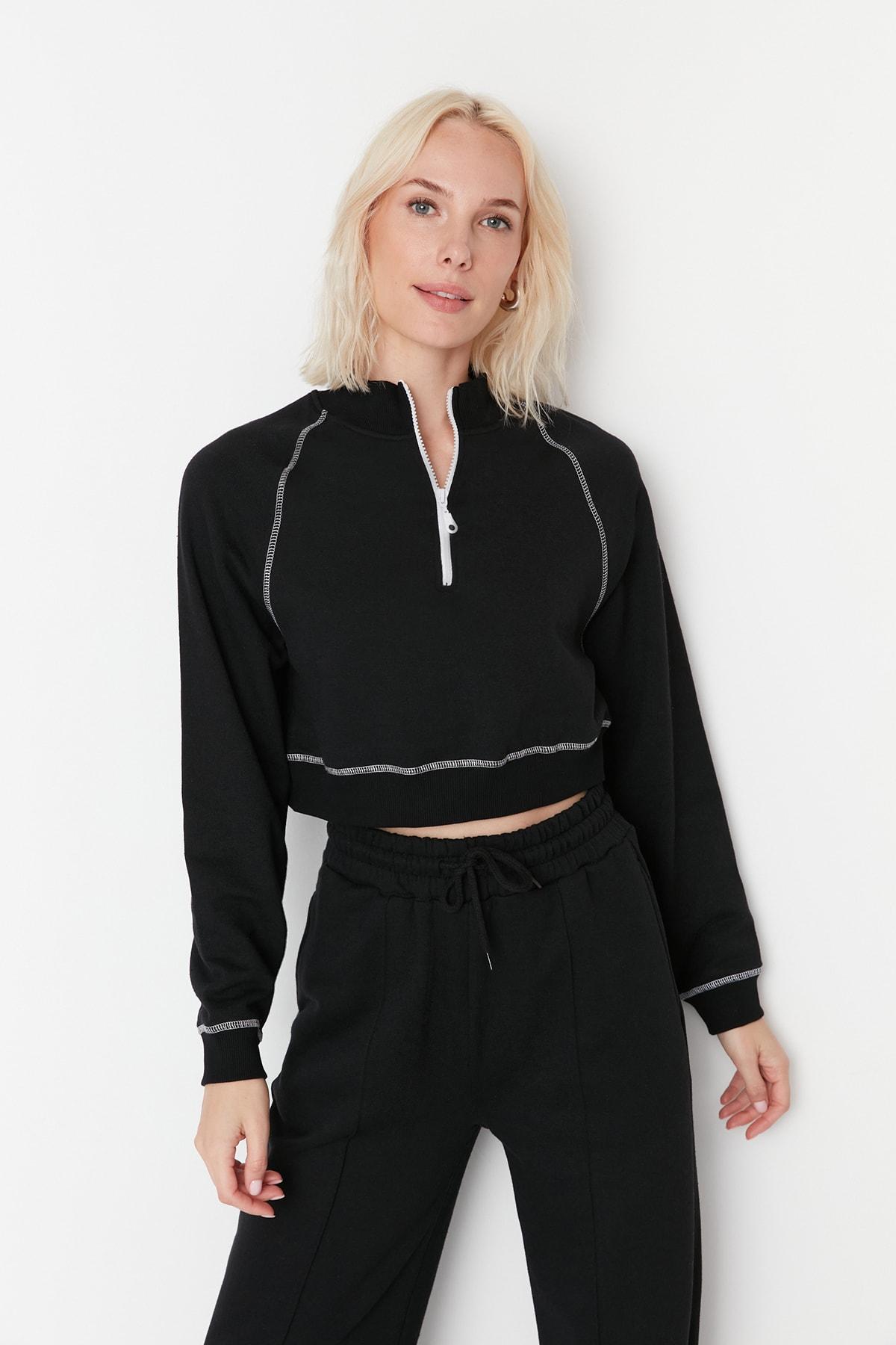 

Sweatshirt - Black - Regular fit