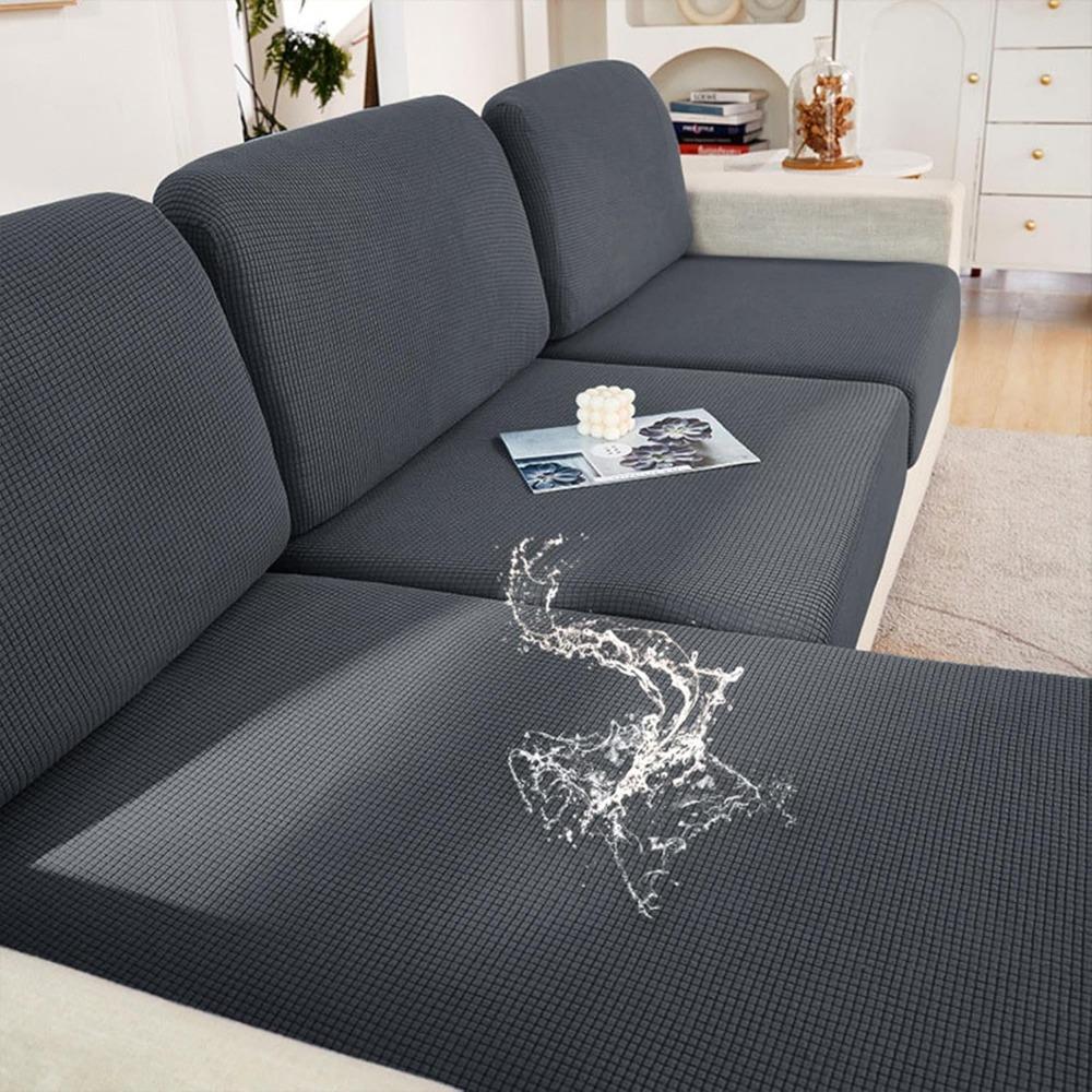 Waterproof Couch Cushion Covers Washable Sofa Cushion Slipcovers Thick Stretch Fabric Couch Sofa Covers
