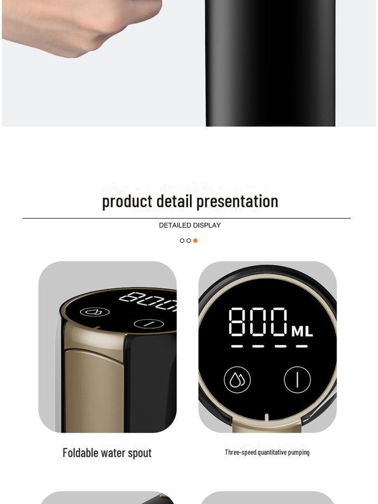 Portable Automatic Electric Drinking Water Pump Dispenser