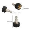 Efficient M22 14mm to 1/4Inch Quick Connection Adapter for Home Garden Pressure Washer Applications Cleaning Equipment