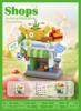 DIY Model Christmas Building Block Micro Blocks Sets City Street Shop Aseemby Toy Brick Construction Set Gift Desktop Decoration