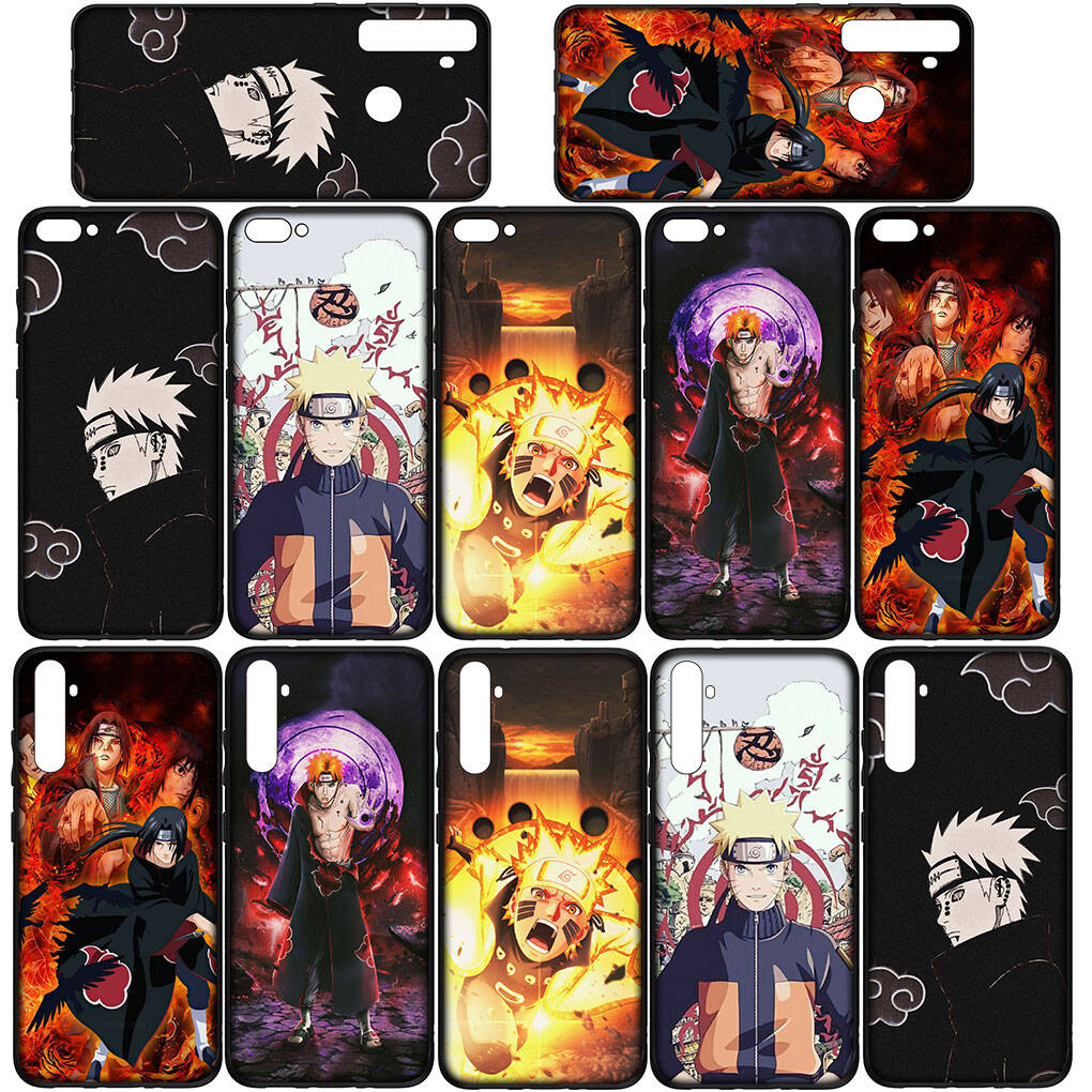 Phone Case for iPhone 17 15 16 Plus Redmi Note 14 12 11 13 Pro Max Huawei P30 P20 Lite Y9 OPPO A60 A40 A80 A18 Pain Anime Itachi Akatsuki Naruto Cover
