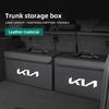 Car Trunk Organizer Box Large Capacity Auto Storage Bag Tools For KIA Sportage Seltos Sorento K3 K4 Soul Carnival EV6 EV9 K5 EV5