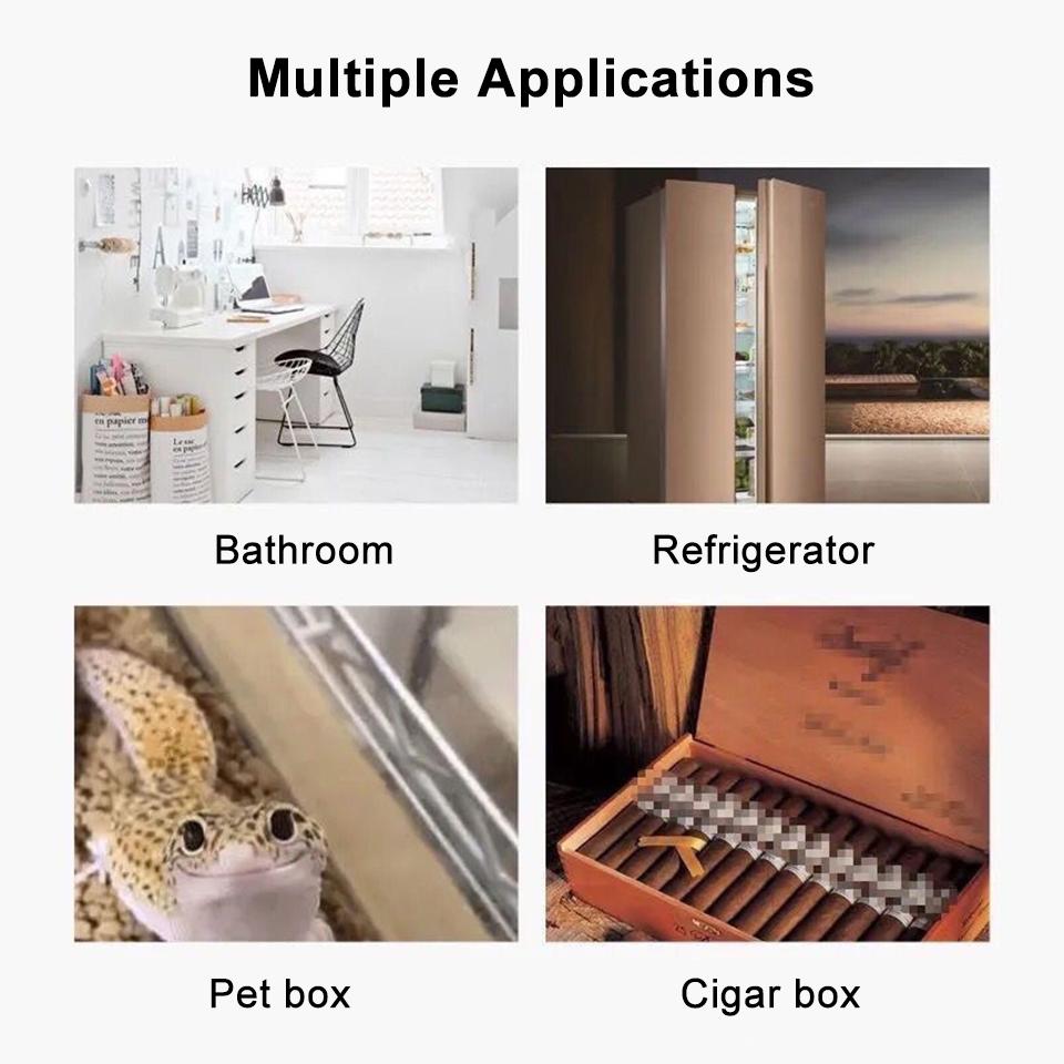 LCD Digital Thermometer Hygrometer Home Indoor Temperature Humidity Meter Sensor Gauge Weather Station for Home Room Baby