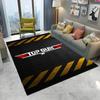 Top Gun Classic Movie Sign Tom Cruise Carpet Rug for Home Living Room Bedroom Sofa Doormat Decor,kid Area Rug Non-slip Floor Mat
