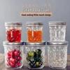 Diamond Glass Mason Jar for Caviar, Beverages, Light Foods, and Honey