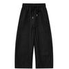 High-Waisted Wool Wide-Leg Cropped Trousers - Slimming, Cozy Bootcut for Women (Autumn/Winter)