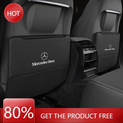 New 80% 1Pcs Car Anti-Kick Pad Seat Back Protector Cover For Mercedes Benz AMG GLE GLS CLS GLC CLA GLA GLK ML C197 R231 W167 W2