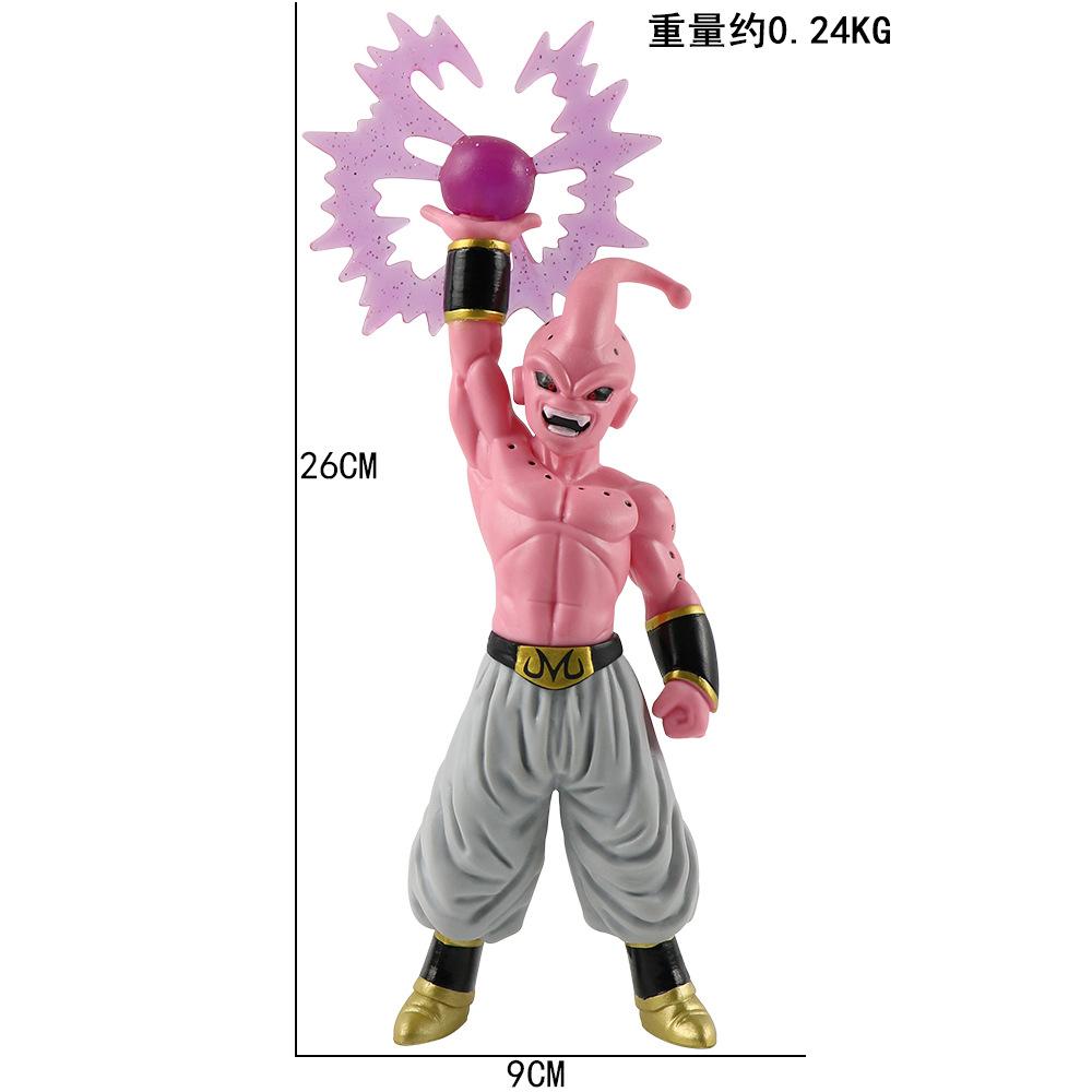 26cm Dragon Ball Majin Buu Anime Figure Super Buu Figurine PVC Action Figures GK Statue Collection Model Toys for Children Presents