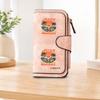 Just Beachy Vintage Beach Long Zipper Wallet, Large Capacity Card Holder, Unisex Clutch Bag, Fashionable Zipper Coin Purse, Suitable for Daily Use, A