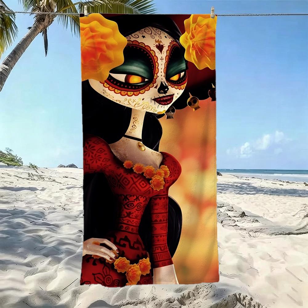 Colorful-The Book of LifeS Towel Five-Star Hotel Quality Eco-Friendly Ultra Soft Thick Towels & Beach Towels