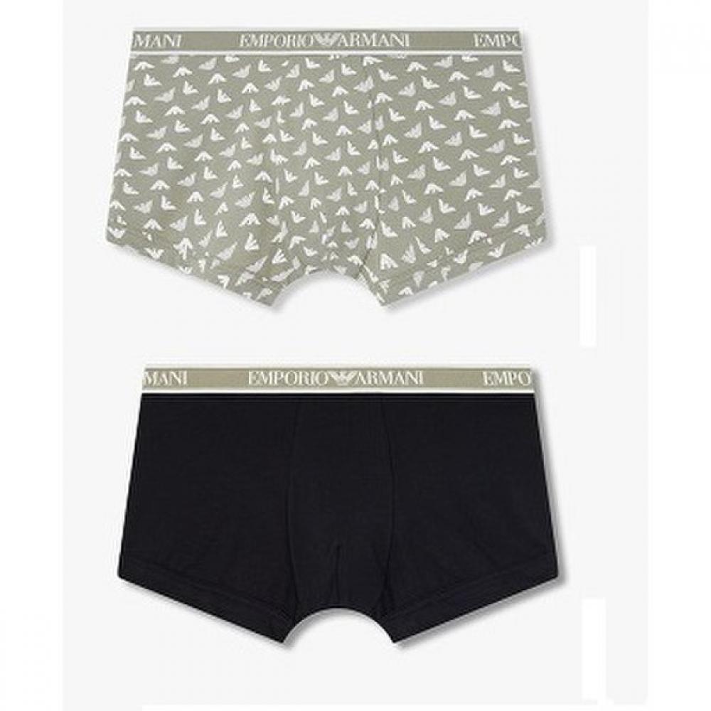 

Emporio Armani Men S Cotton drawerS 2Set Eagle Pattern Frame Logo 0815112315 0815112316 XL(110)