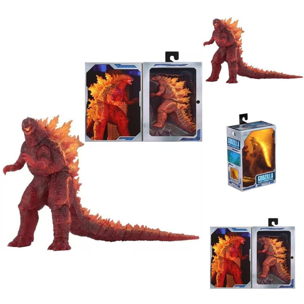 Exquisite Burning Godzilla Action Figures With Movable Joints For Display And Decoration