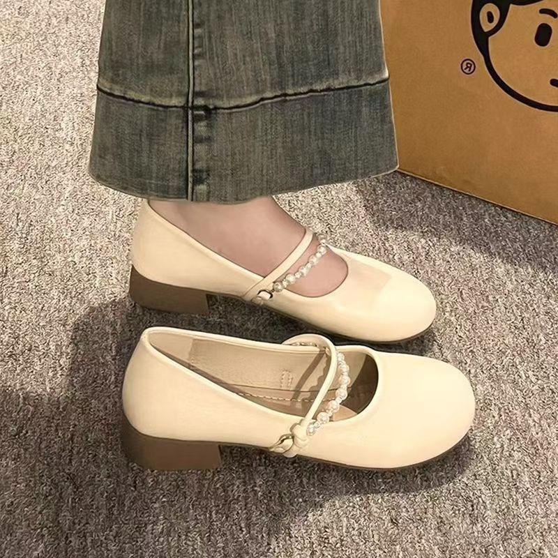 Gentle shoes flat-soled single shoes women's new summer Mary Jane shoes with skirts soft-soled maternity shoes