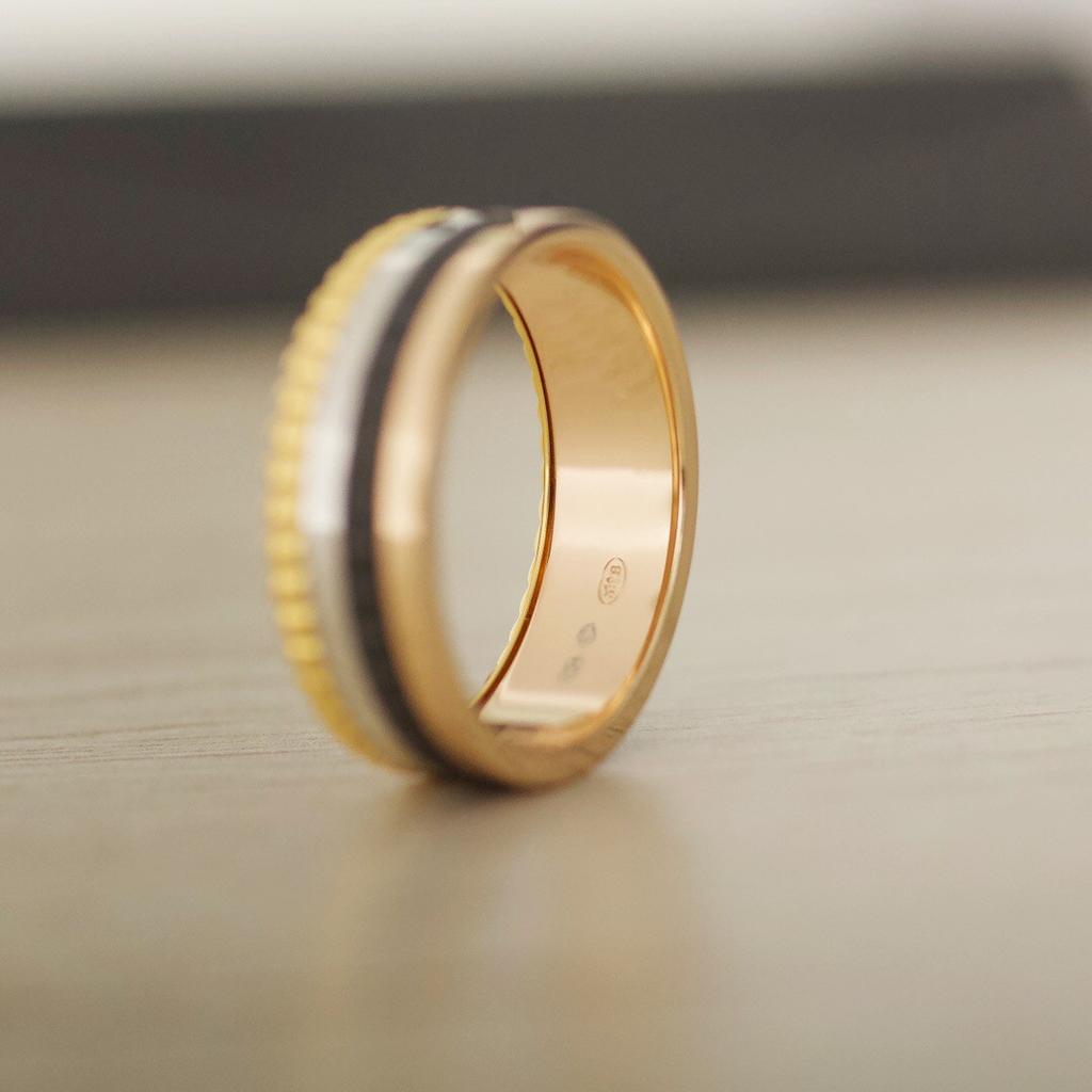 New Hot Brand  Vintage Rings Anniversary Gift Europe Luxury Jewelry Rings For Couples Ceramic Geometry Design Engagement Rings