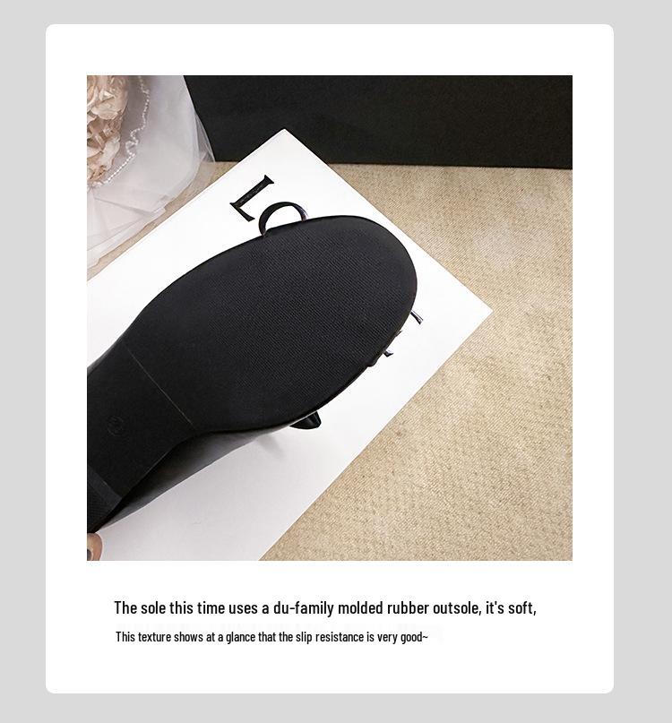 Cowhide 2025 Spring Bow Ballet Flats: Women's Genuine Leather Round Toe Mary Janes