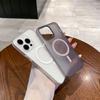 Corrugated Skin Feeling Magnetic Mobile Phone Case Is Suitable for Apple 15PROMAX Skin Feeling 14 Personality 16PRO Soft Case 11