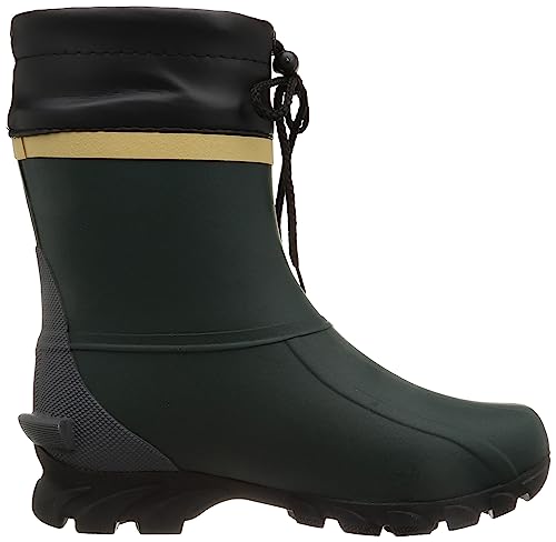 Okamoto RM-4301 Short Work Boots, Comfortable and Fatigue-Resistant, for Outdoor Activities, Fishing, and Leisure, Green, Size 25.0 Cm, 2E, Unisex