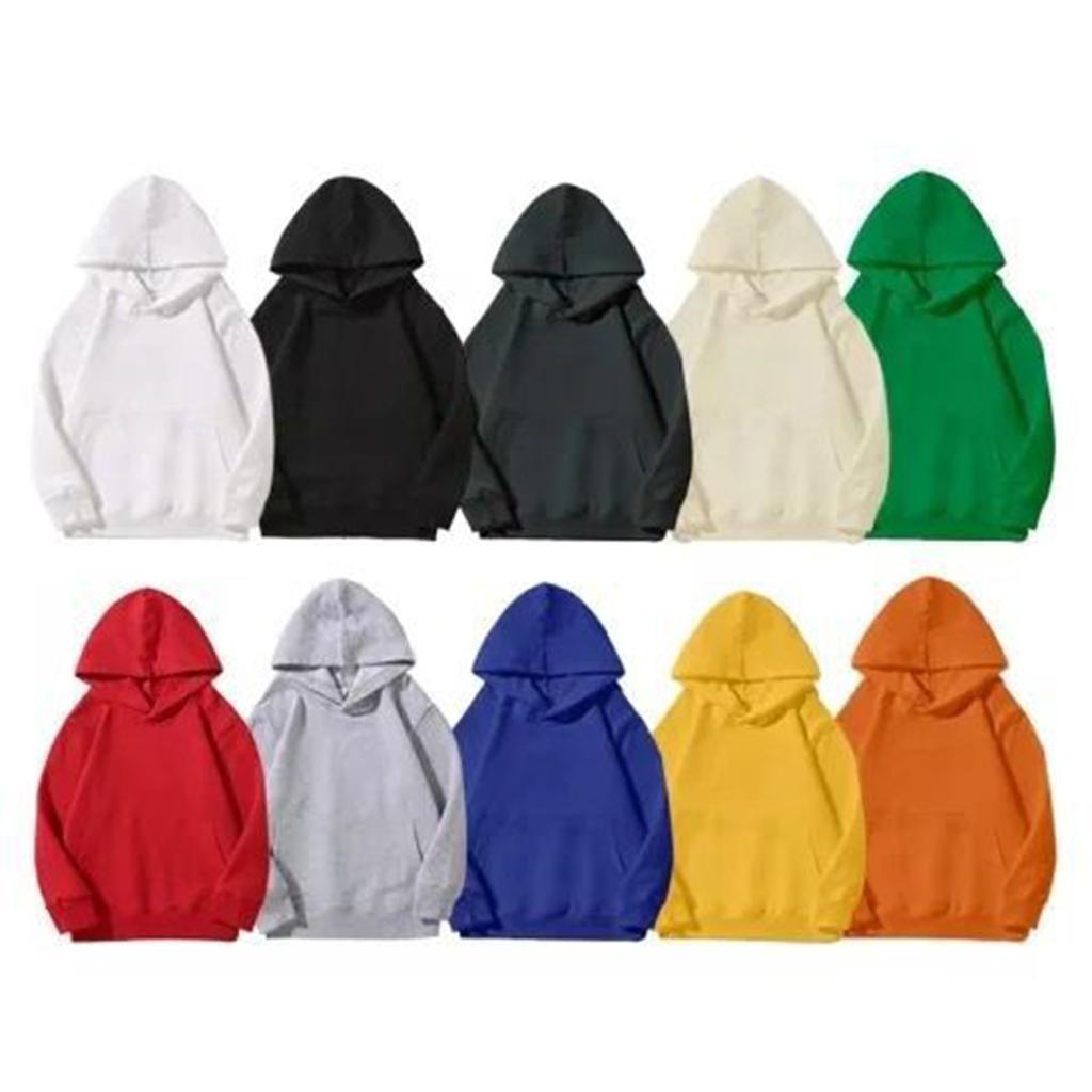 Children's Boys' Fashion Solid Color Pullover Casual Round Neck Hoodie
