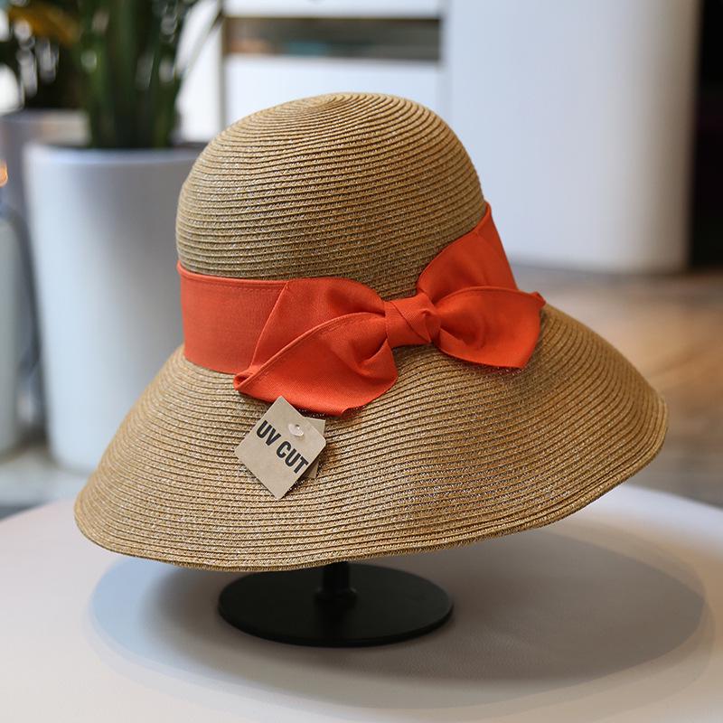 2023 New Raffia Bucket For Women Foldable Sun UV Hats Designer Luxury Crochet Beach Hat Handmade Fashion Straw Hat