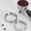 Yowodana Pierścień do kawy ze stali nierdzewnej, 51 mm, Pierścień dozujący do kawy, Akcesorium do espresso, Narzędzie baristy, Magnetyczny, Odporny na korozję, Nietłukący się,
