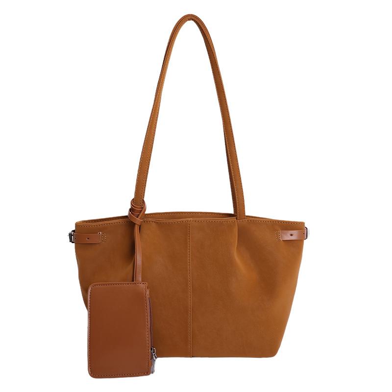 Bolsa Tote de Grande Capacidade, Bolsa de Ombro Único para Pendular, Bolsa de Mão Fashion, Bolsa de Axila para Pendular