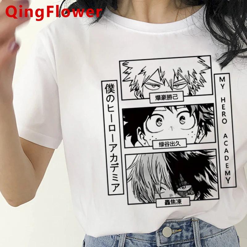 My Hero Academia Bakugou Boku No Hero Academia T-shirt Unisex  White T Shirt 2021 Graphic Tees Unisex Tshirt Kawaii