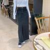 2026 Korean High-Waist Denim Pencil Skirt for Women - Early Spring/Autumn Collection