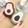 Avocado Organ Card Bag, Multi-card Storage Zipper ID Bag, Change Bag.