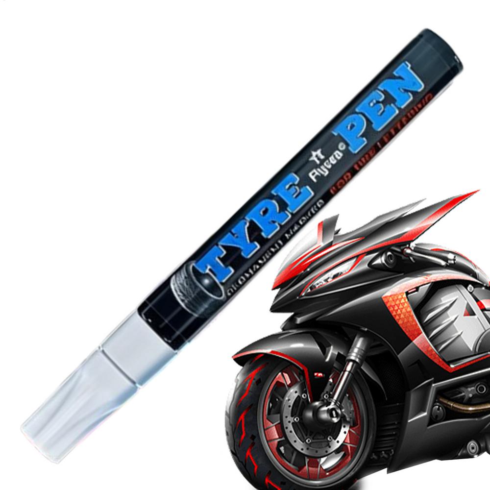 Car Tire Letter Pen Erasable Weatherproof Non-Fading Quick Dry Tyre Drawing Marker Wheels Paint Tires Drawing Pen For Vehicle