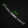VMAD6 1Pcs Transparent Car Trunk Badge Protective 3D Sticker Car Accessories For Skoda A5 A7 Derivative Rapid Karoq Fabia Kamiq Super