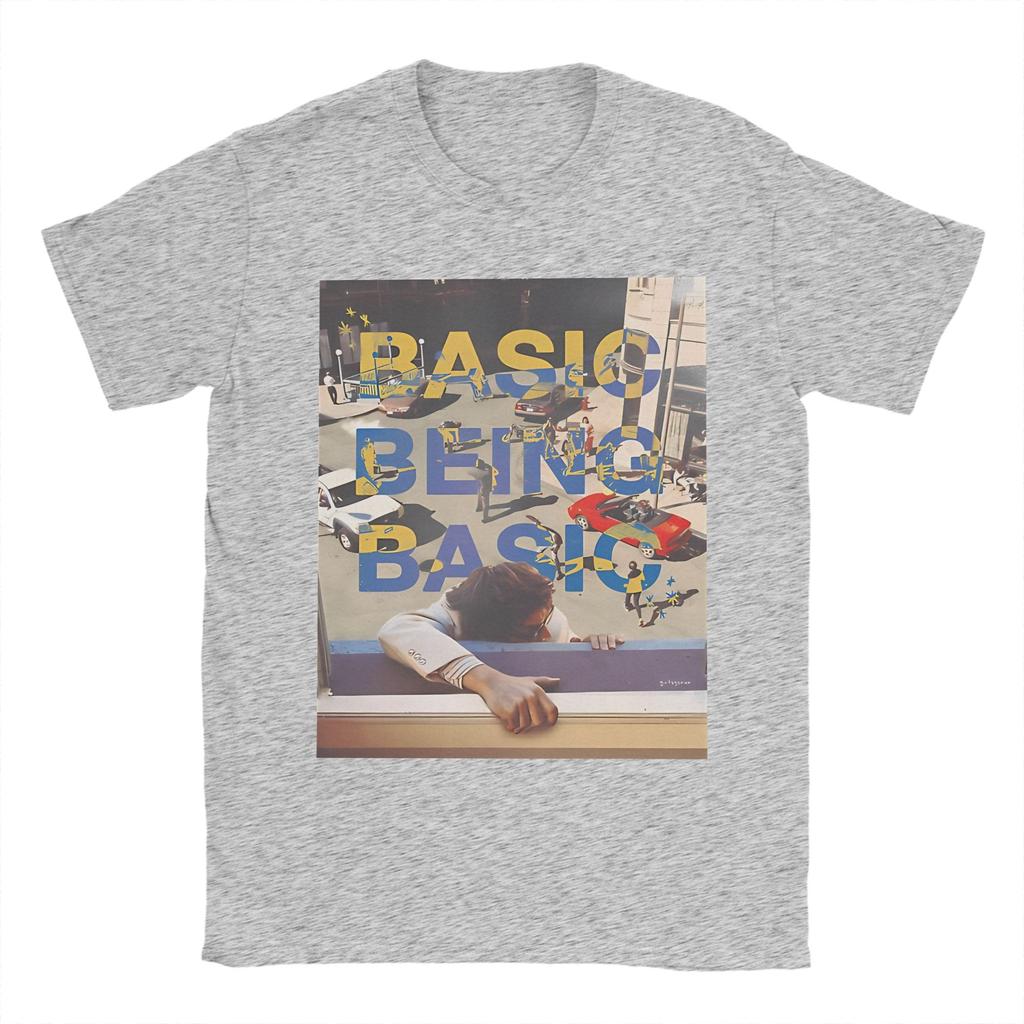 All Seasons Basic Being Basic By Djo T Shirt For Unisex 100 Cotton Tshirts Short Sleeve Clothes