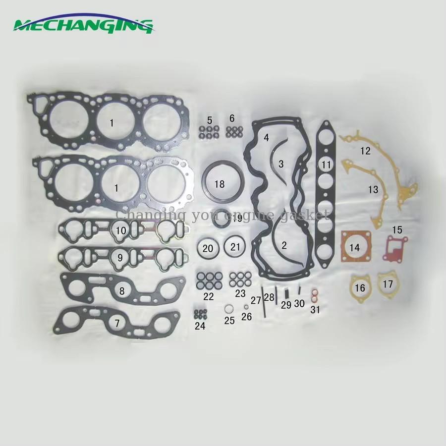 VG30E V40 For NISSAN QUEST (V40) 3.0L Full Engine Gasket Overhaul Package Engine Rebuilding Kits 10101-0B026 50179400