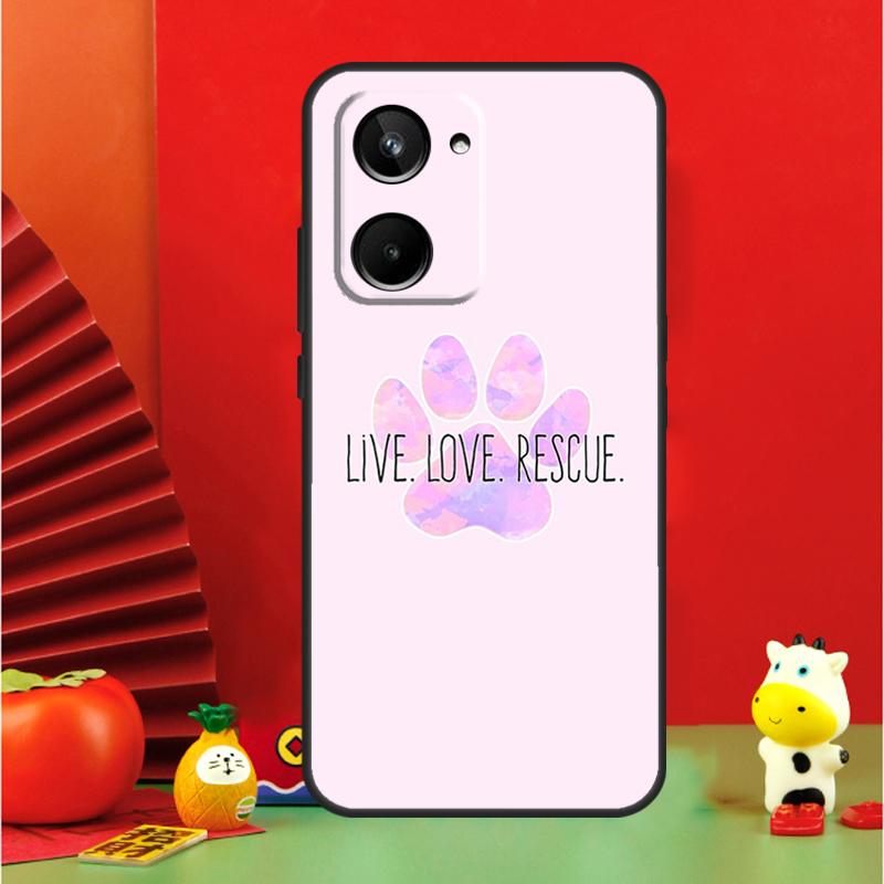 Cat Dog Paw Design For Realme 10 11 12 13 14 Pro Plus 15 GT7 Pro GT6 C65 C67 C63 C61 C55 C51 C53 C35 C75 Case