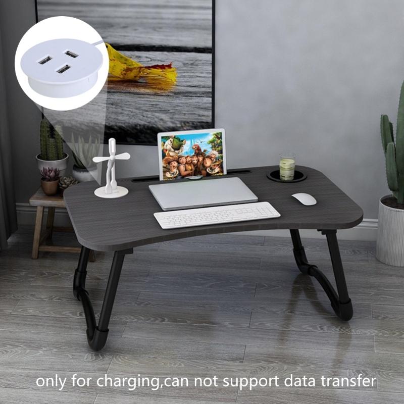 3 Port USB Desk Grommet Hole Round Desktop Charging Station USB Embedded Power Adapter Charging Cable Connector