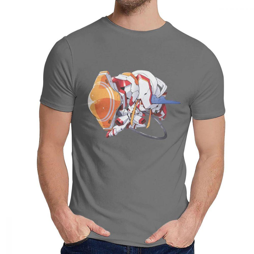 Vintage Darling In The Franxx Kentaro Yabuki Homme Tee Shirt Unisex Stylish Pure Cotton Camiseta Round