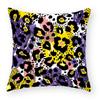 Pillow Throw Cover Home Decoration Living Room Sofa Seat Colorful Leopard Print Polyester Cushion