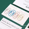 1 Piece Mini Five-pointed Star Notebook Bookmark Binder Paperclips Accessories Paper Clips