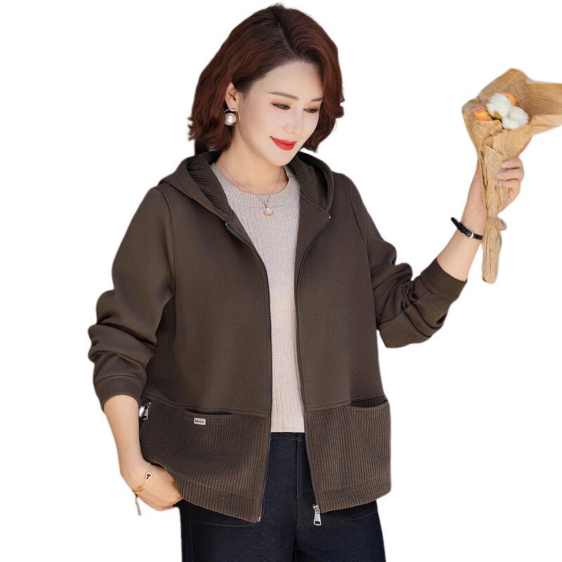 Women's Hooded Casual Autumn Jacket