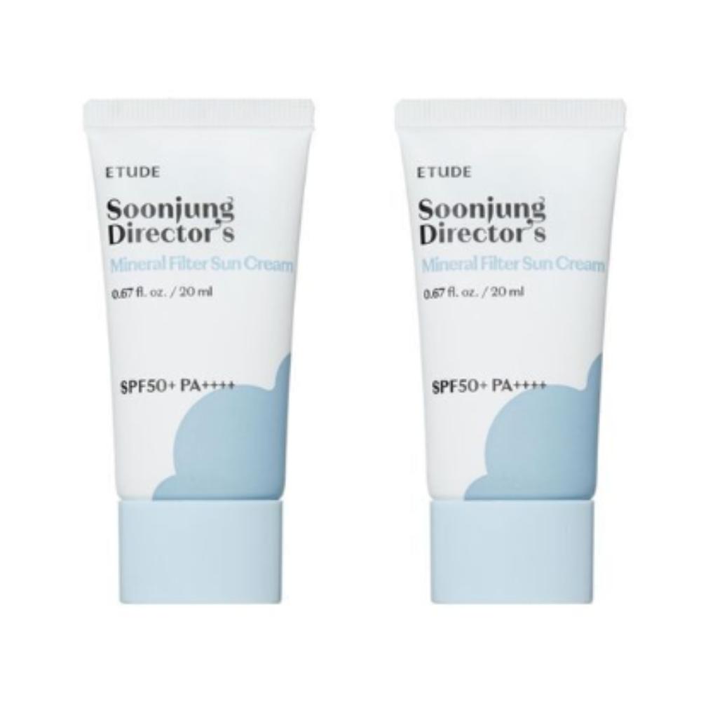 ETUDE HOUSE SoonJung Director’s Mineral Sunscreen SPF50+ PA++++ Set (50ml + 50ml)