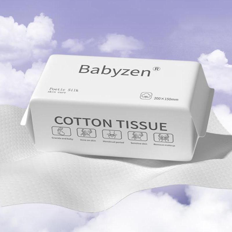 Skin Friendly Disposable Face Towel Extraction Pure Cotton Thickened Pearl Pattern Dry And Wet Cotton Soft Recycling