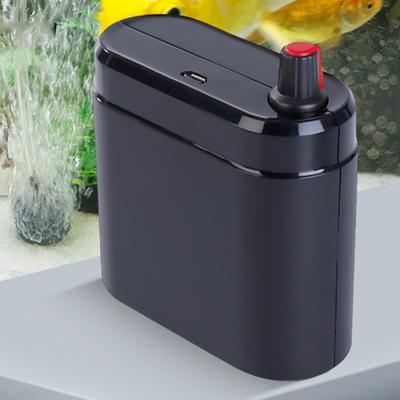 Portable Oxygen Pump 3l/min Rechargeable Silent Usb Air Pump Air Compressor Fish Tank Aquarium
