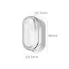 5 Pcs Toothbrush Holder Wall Mounted Protect Toothbrush Hygiene, Toothbrush Covers Head Cap for All Toothbrushes