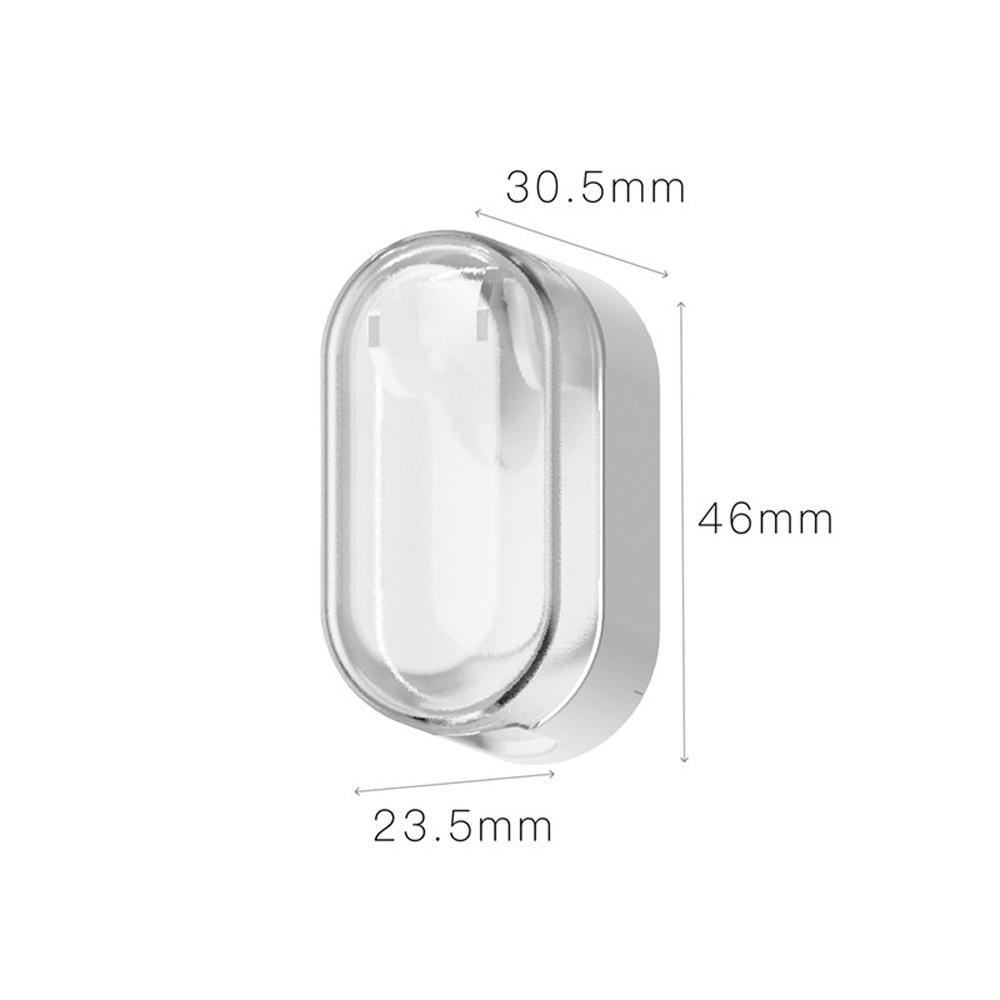 5 Pcs Toothbrush Holder Wall Mounted Protect Toothbrush Hygiene, Toothbrush Covers Head Cap for All Toothbrushes