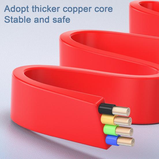 Cavo di ricarica retrattile 3 in 1 Ricarica rapida Supporto per supporto telefono per trasferimento dati Cavo dati multifunzionale di tipo C/USB/8 pin