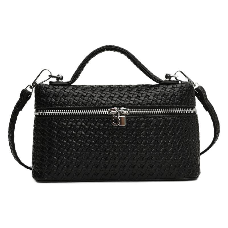 Simple Casual Underarm Bag Women's Korean Version Ins Trendy Retro High-end Small Square Bag 2025 Winter Shoulder Women's Bag