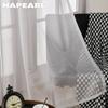 1PC NAPEARL Minimalist Filter Jacquard Sheer Curtain, Fresh and Versatile Transparent Curtains for Bedroom Living Room Home Decor