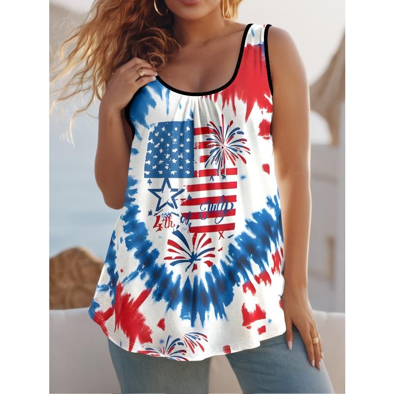 Women's Vest Loose Fashion Print Top Is Simple T-Shirts Women’s