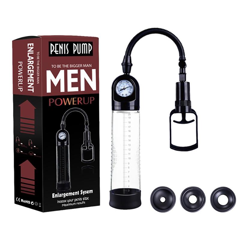 Penis Pump Vacuum Extender Big Dick Enhancement Erotic Masturbation Adult Sexy Male Masturbator Trainer Fun Sex Toys For Men