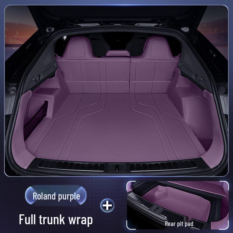 Zhijie R7 2026 Trunk Mat - Full Coverage Interior Modification Accessory